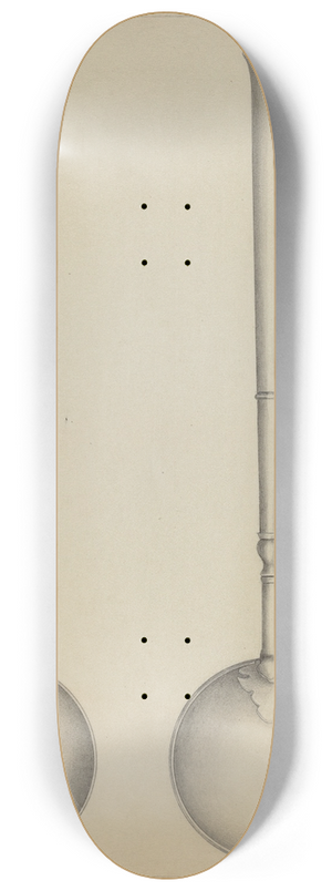 Hester Duany - Silver Ladle 8.25 inch art skate deck