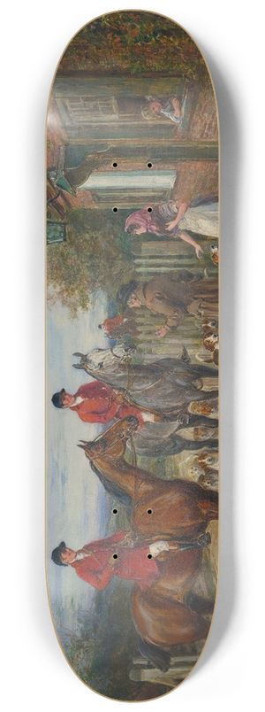 Heywood Hardy - After The Hunt 8.25 inch art skate deck