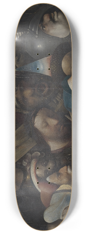 Hieronymus Bosch - Christ Carrying the Cross 8.25 inch art skate deck