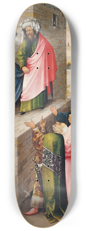 Hieronymus Bosch - Ecce Homo 8.25 inch art skate deck