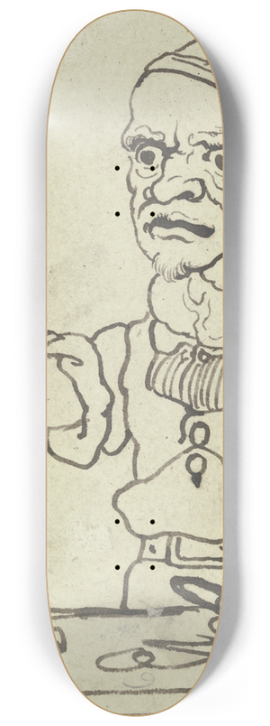 Hieronymus Hess - Locksmith at the vice 8.25 inch art skate deck