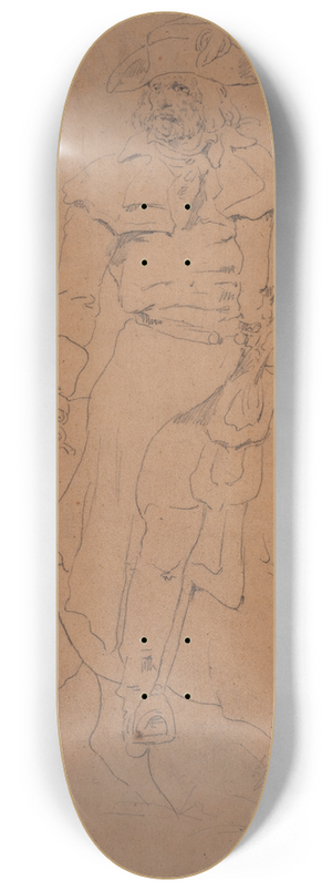 Hippolyte Bellang - Commandant Rpublicain 8.25 inch art skate deck