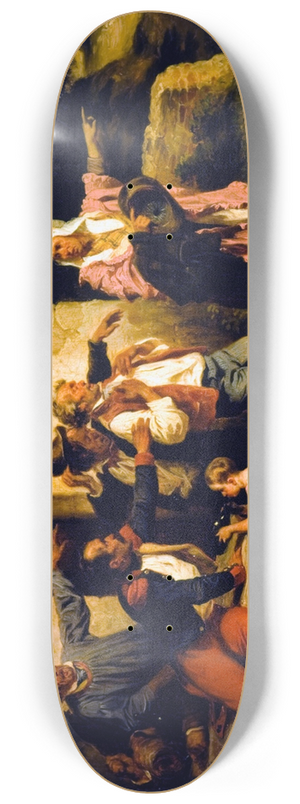 Hippolyte Bellang - LIvrogne 8.25 inch art skate deck