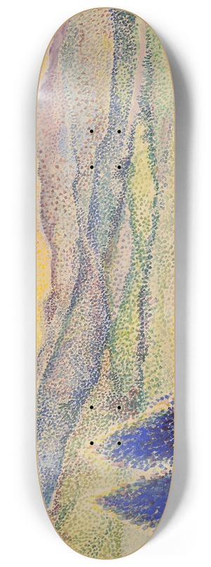 Hippolyte Petitjean - A Broad Valley at Sunset 8.25 inch art skate deck