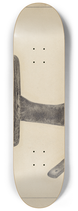 Holger Hansen - Foot Scraper 8.25 inch art skate deck