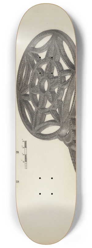 Holger Hansen - Trivet 8.25 inch art skate deck