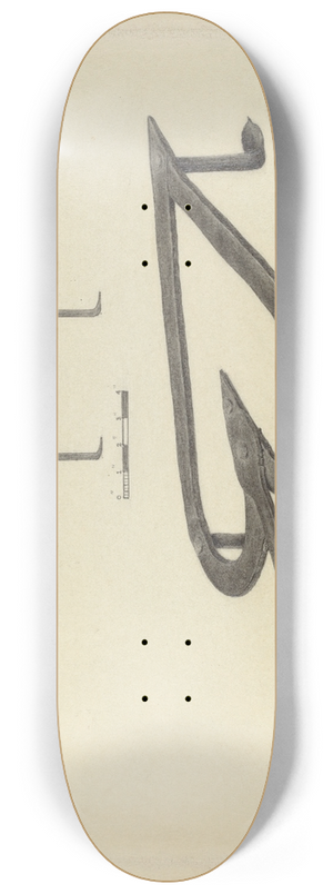 Holger Hansen - Trivet 8.25 inch art skate deck