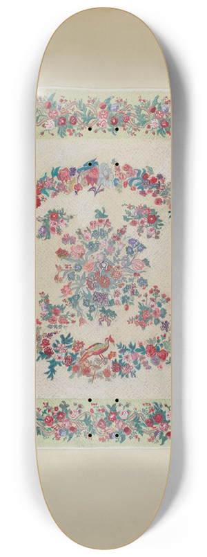 Hollmana - Applique Quilt 8.25 inch art skate deck