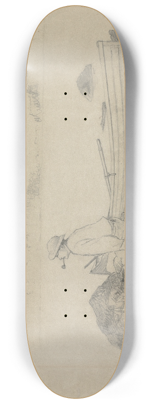 Homer Dodge Martin - Adirondacks 8.25 inch art skate deck