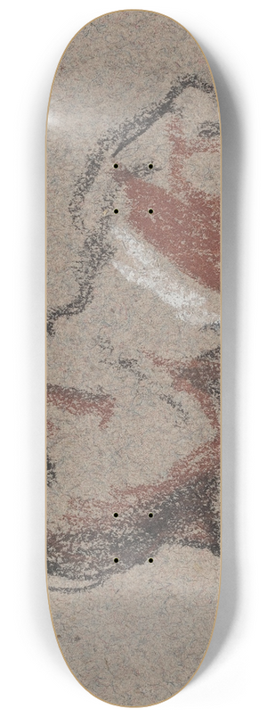 Honor Daumier - Head of a Man II 8.25 inch art skate deck