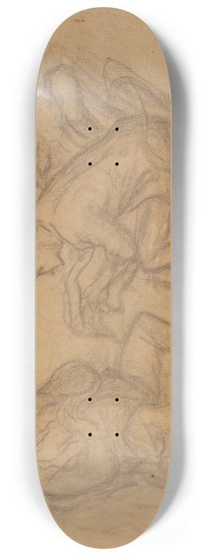 Honor Daumier - The Reading 8.25 inch art skate deck