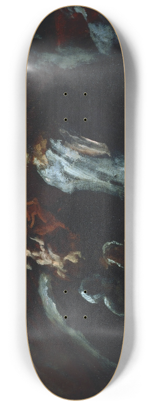 Honor Daumier - Two Sculptors 8.25 inch art skate deck