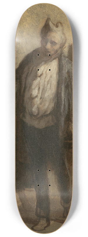 Honor Daumier - Wandering Saltimbanques 8.25 inch art skate deck