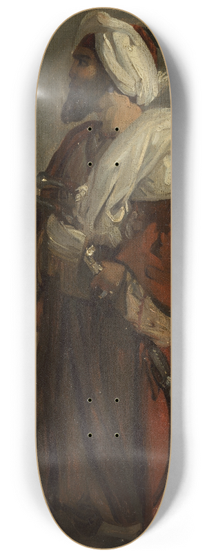 Horace Vernet - Arab Warrior 8.25 inch art skate deck