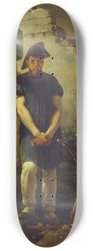 Horace Vernet - Peace and War 8.25 inch art skate deck