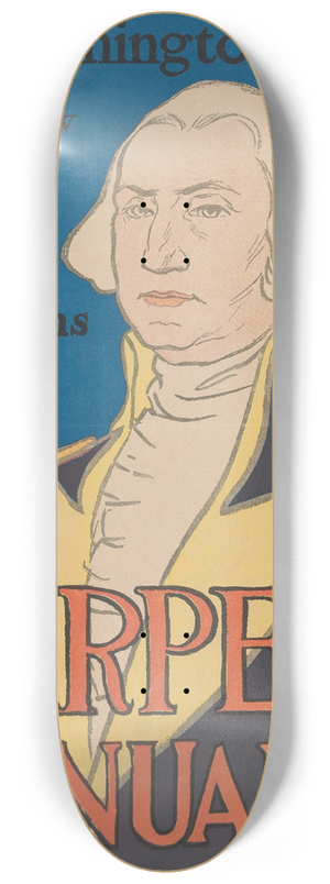 Howard Pyle - In Washingtons day 8.25 inch art skate deck