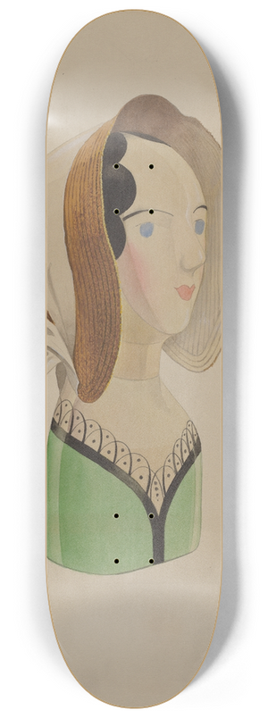 Howard Weld - Hat Mannequin 8.25 inch art skate deck