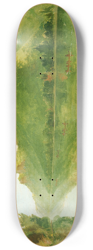 George Catlin - View On The Upper Mississippi, Beautiful Prairie Bluffs 8.25 inch art skate deck George Catlin - View On The Upper Mississippi, Beautiful Prairie Bluffs 8.25 inch art skate deck