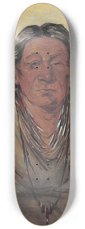George Catlin - Wah-pe-sh-see, Mother of the Chief 8.25 inch art skate deck George Catlin - Wah-pe-sh-see, Mother of the Chief 8.25 inch art skate deck