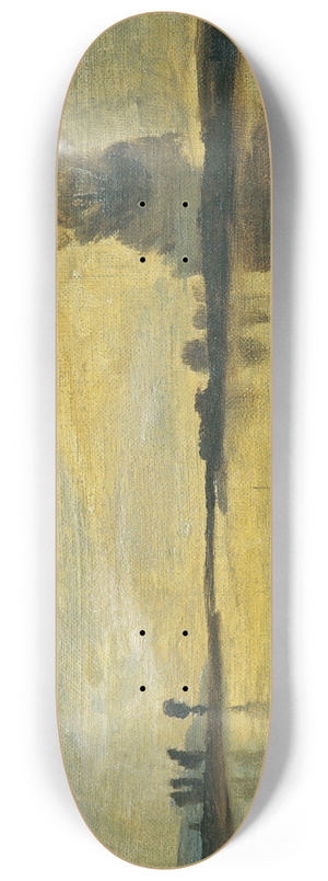 Hubert Landa - Donaulandschaft 8.25 inch art skate deck