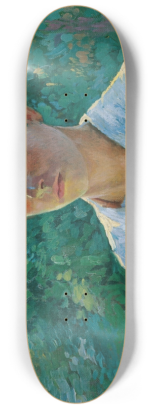Hubert Landa - Mdchenbildnis 8.25 inch art skate deck