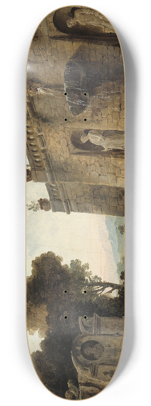 Hubert Robert - LAbreuvoir 8.25 inch art skate deck