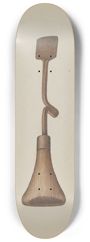 George C. Brown - Horse Shoers Knife 8.25 inch art skate deck