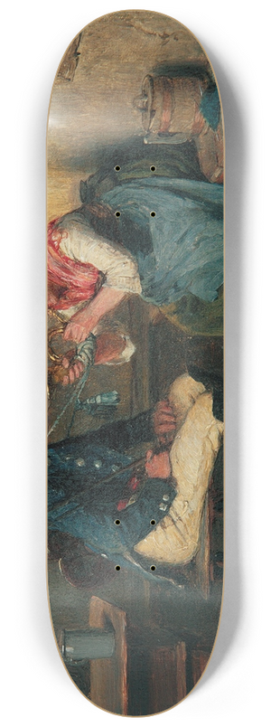 Hugo Kauffmann - Mdel mit Postillon 8.25 inch art skate deck