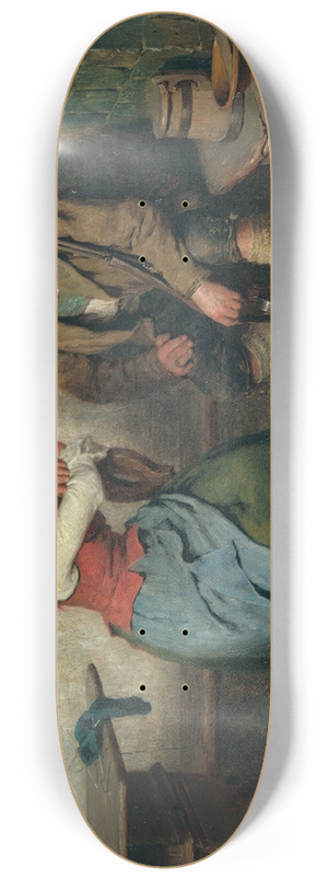 Hugo Kauffmann - Plauderstunde 8.25 inch art skate deck