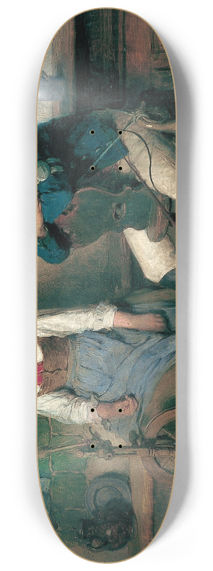 Hugo Kauffmann - Vorsichtige Annherung 8.25 inch art skate deck