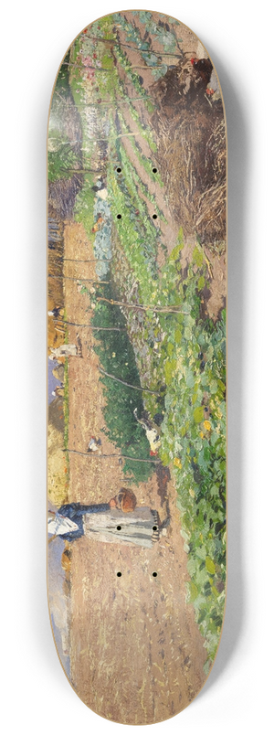 Hugo Mhlig - Arbeit auf dem Feld 8.25 inch art skate deck