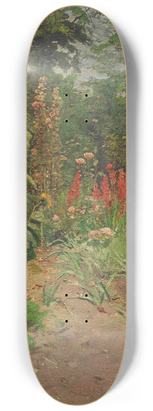 Hugo Mhlig - Blumengarten 8.25 inch art skate deck