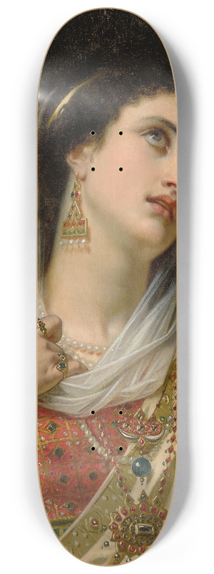 Hugues Merle - Queen Esther 8.25 inch art skate deck