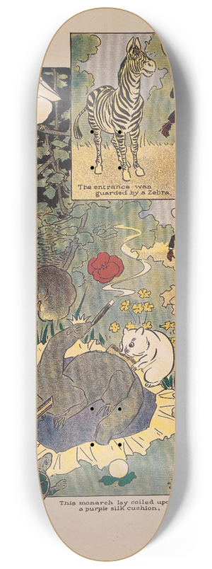 Ike Morgan - The Woggle-Bug book Pl.19 8.25 inch art skate deck