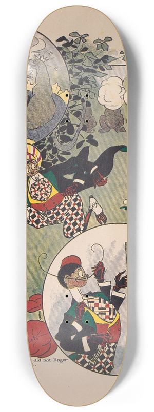 Ike Morgan - The Woggle-Bug book Pl.20 8.25 inch art skate deck