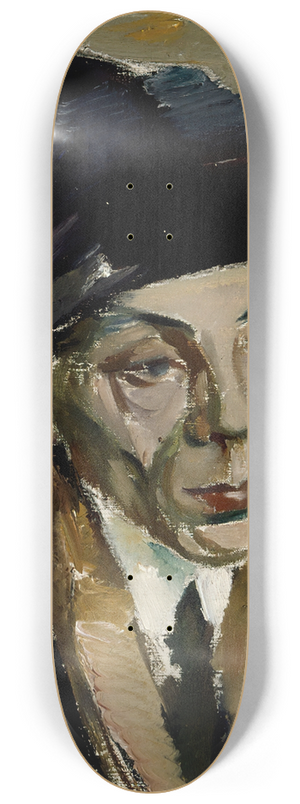 Ilmari Aalto - Man In Fur Cap 8.25 inch art skate deck