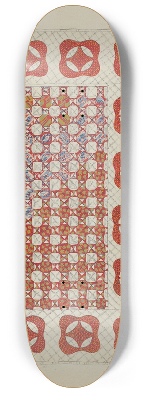 Irene Schaefer - Bedspread 8.25 inch art skate deck