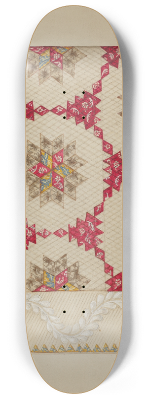 Irene Schaefer - Patchwork Quilt 8.25 inch art skate deck