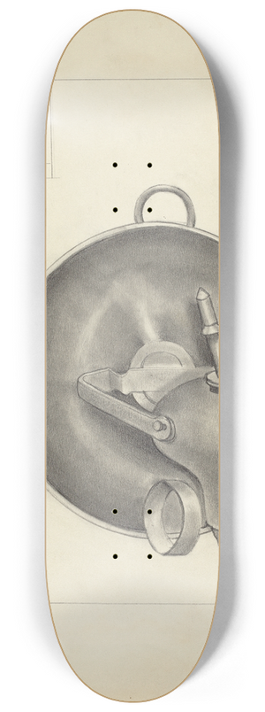 Irving D. Genin - Lamp 8.25 inch art skate deck