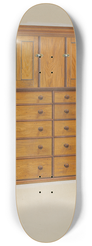 Irving I. Smith - Cabinet with Drawers 8.25 inch art skate deck