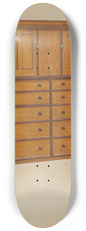 Irving I. Smith - Shaker Cabinet 8.25 inch art skate deck