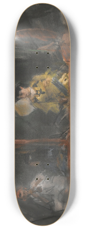 Isaac Israls - Fete de montmartre 8.25 inch art skate deck