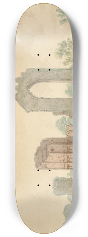 Isaac Johnson - Leiston Abbey, Suffolk 8.25 inch art skate deck