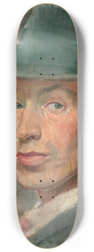 Isaac Rosenberg - Self Portrait 8.25 inch art skate deck