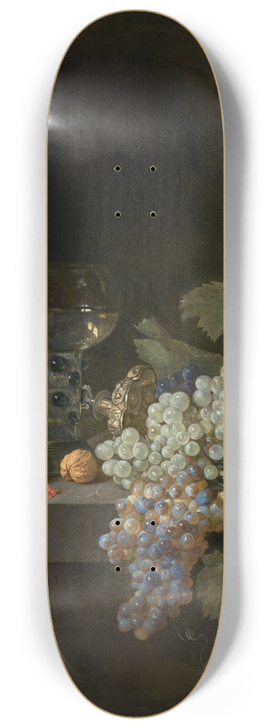 Isaac van Kipshaven - Sumptuous Still Life 8.25 inch art skate deck