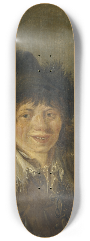 Isaac van Ostade - Self-portrait 8.25 inch art skate deck