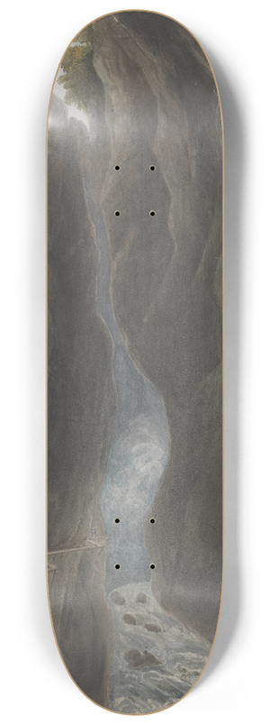 Isaac Weld - Pffeffen Bad, Switzerland 8.25 inch art skate deck