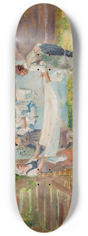 Isaak Izrailevich Brodsky - Laundresses 8.25 inch art skate deck