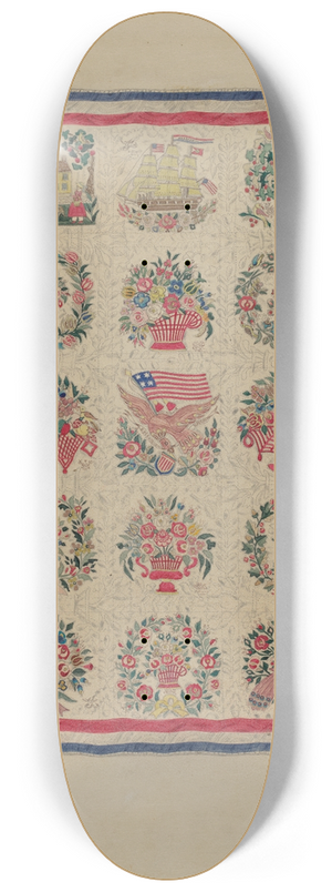 Isabelle De Strange - Friendship Quilt 8.25 inch art skate deck