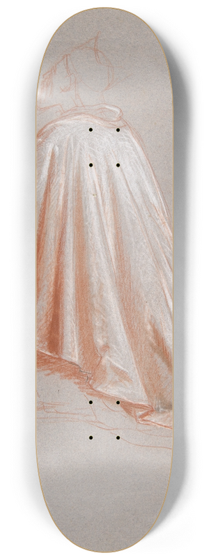 Isidore Pils - Drapery Study for a Bishop 8.25 inch art skate deck